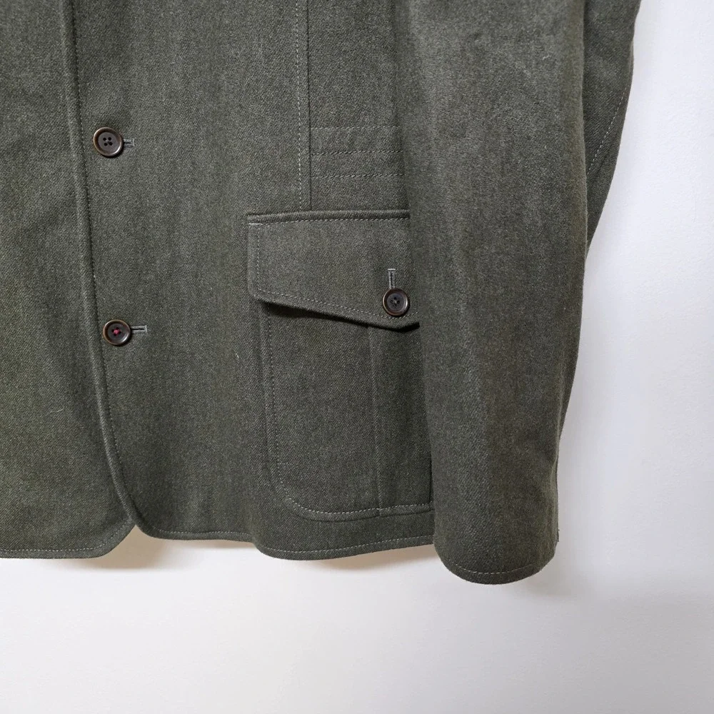 Banana Republic Heritage 78 Capsule Collection‎ Wool Blend Safari Coat XL Rare